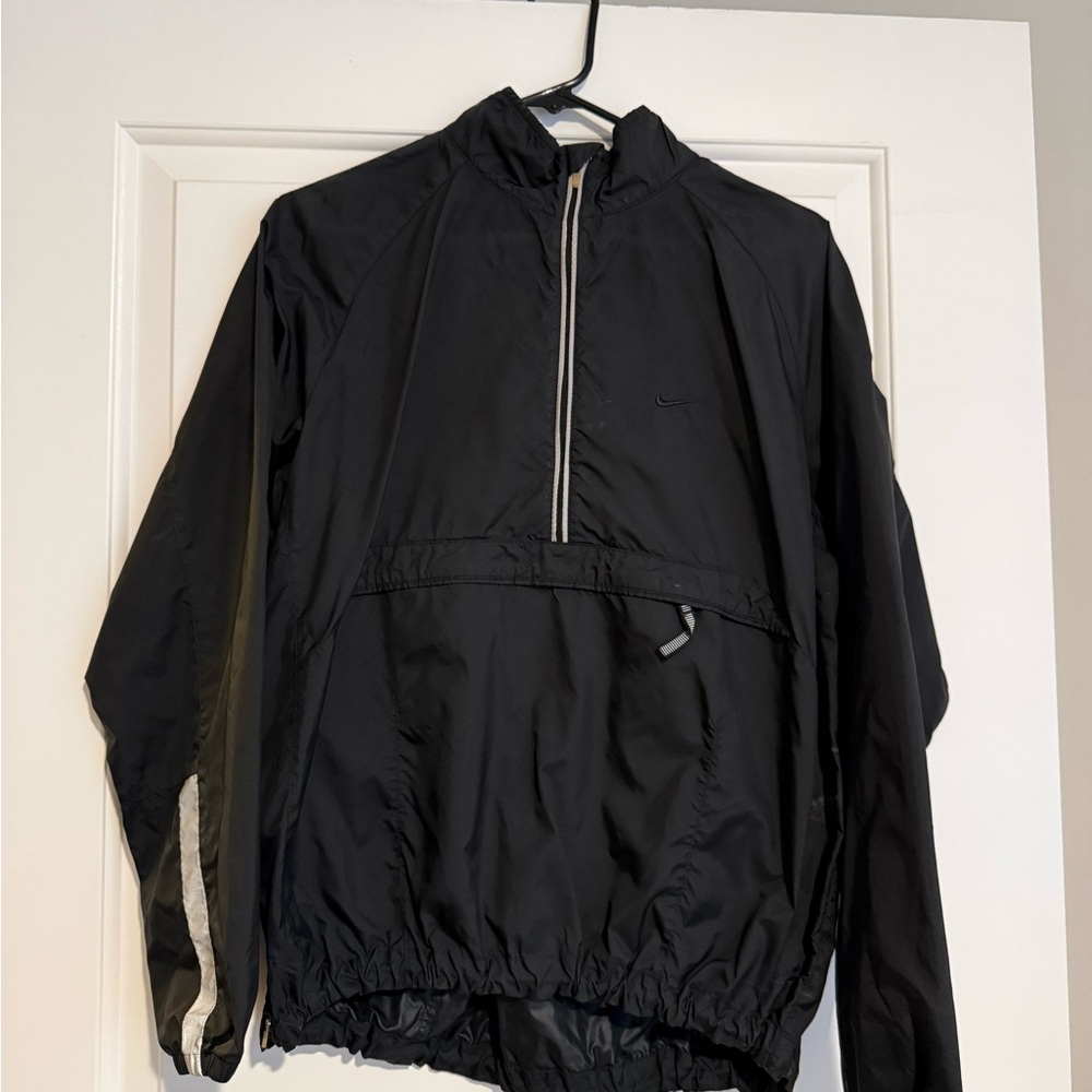 Vintage Nike Black Windbreaker Jacket